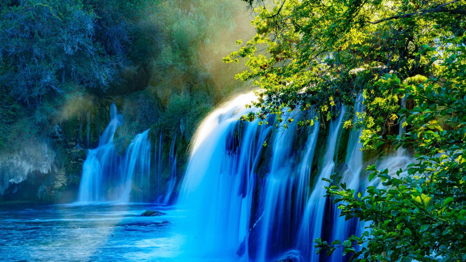 National Park of Plitvice in Croatia